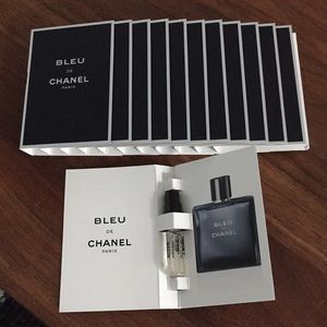 12 Chanel Bleu men’s samples